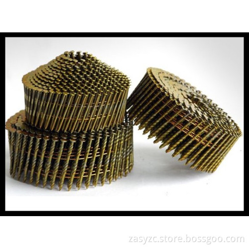 thread coil nail